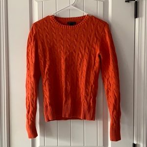 Orange Tommy Hilfiger sweater